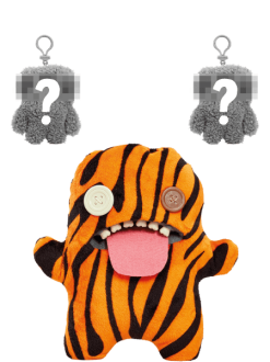 Monster: Oogah Boogah Tiger & Keyring Pack